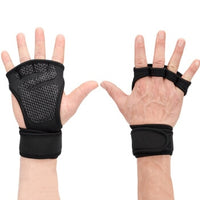 Fitness Training Gloves for Men and Women/ Pull Ups, Weight Training, Body Building Gymnastics Grips Gym Hand Palm Protector