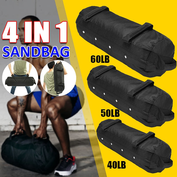 Sandbags for multifunctional body workouts